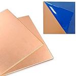 2 Pcs 99.9%+ Pure Copper Sheet, 6" 