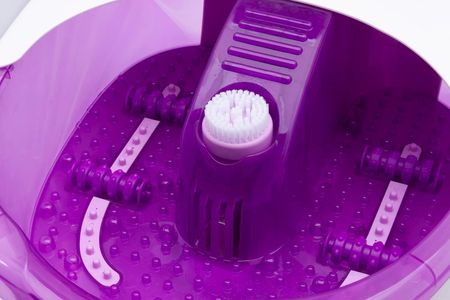 Sensio Foot Spa Massager – Heated Bubble Bath with Massage Rollers