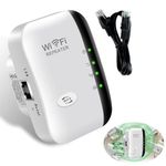 2024 Newest WiFi Extender, WiFi Extender Signal Booster Up to 3000sq.ft Wireless Internet Repeater Range Extender Long Range Amplifier with Ethernet Port connect 50 Devices 1-Tap Setup Access Point