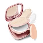 Swiss Beauty Matte & Set Duo Lightweight Compact For All Skin Types| Compact Powder + Translucent Powder | Shade- 02 Beige, 20gm