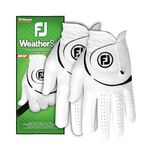 FootJoy WeatherSof Men's 2-Pack Golf Glove, White