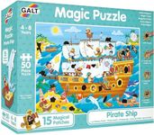 Galt Toys, Magic Puzzle - Pirate Ship, Magic Jigsaw Puzzle, Ages 4 Years Plus