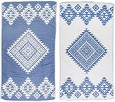 Bersuse 100% Cotton - Yucatan Turkish Towel - Llight Blue