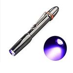 POCKETMAN UV Torch Ultra Violet Torch Blacklight Flashlight Pen Light Detector 395nm UV Flashlight LED Penlight