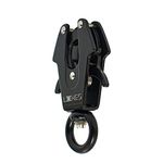 LIIIIIIKES Small Frog Clip,Heavy-Duty Quick Release and Locking Dog Leash Buckle for Linking Pet Collar(Round)