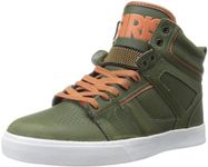 Osiris Men's Raider Skate Shoe,Army/Brown/White,9.5 M US