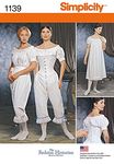 Simplicity Ladies Sewing Pattern 1139 Historical Costume Undergarments