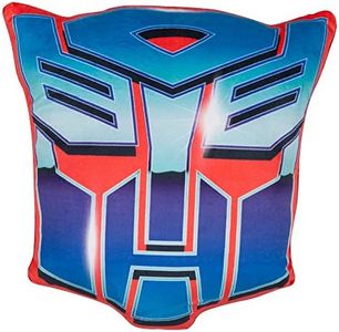 Joy Toy- Transformers Cuscino Logo, Colore Bunt, 33 x 33 cm, 96018