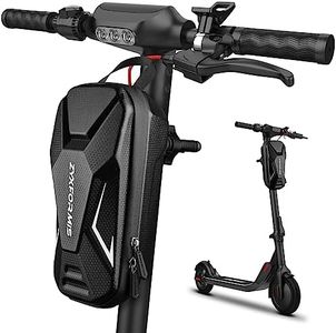 Bolsa de Manillar Scooter Eléctrico, 2L Bolsa Patinete de Tubo Frontal, Bolsa de Almacenamiento Impermeable EVA, Accesorios para Patinete Electrico Compatible con Xiaomi MI Mijia/Sedway Ninebot ES