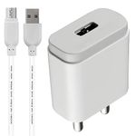 Anselmo Global, Fast Charger 2.4A Adapter Compatible for Xiaomi Redmi Note 5 Plus, 6A, 7A, Note 5 Pro, 6 Pro, All Devices, Qc Charger Fast Charging, USB Data Cable, Long Lasting Charger