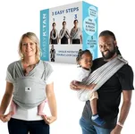 Original Baby K'tan Baby Carrier: #1 Easy Pre-Wrapped, Soft, Slip-On, No Rings, No Buckles | 5 in 1 Baby Sling Gift | The Best Hands Free Infant Wrap For Newborn to Toddler up to 35lb (See Size Chart)