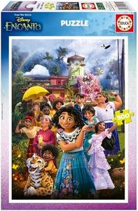 Educa - Disney Encanto | 500 pièces Puzzle. Mesure : 34 x 48 cm. Comprend Fix Puzzle Tail pour l'accrocher Une Fois l'assemblage terminé. À partir de 11 Ans (19572)