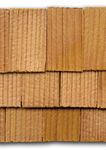 Dollhouse Miniature 1000 Piece Rectangle Cedar Shingles