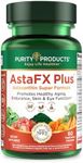 Purity Products AstaFX Plus - Astaxanthin Super Formula - 30 Day Supply from Supports Endurance - Promotes Healthy Skin - Supports Visual Health - Up to 6,000 Times More Powerful Than Vitamin C