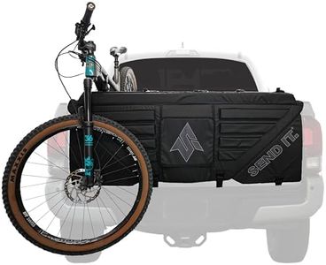 Send It. High Roller Tailgate Bike Pad V2 – Tailgate Pads for Trucks – Truck Bike Pad – Accessories for Mountain Bikers, BMX Bikes, Ebikes & More (Mid Size)