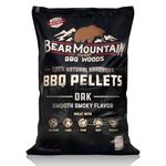 Bear Mountain All Natural Wood Pellets for Smoker, Grill & BBQ, 40 lb Bag, Oak - Premium Hardwood Barbecue Pellets for Indoor and Outdoor Grilling