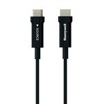 Honeywell HDMI AOC 2.1 Complaint 50 Meters, Transmission Speed of 48GBPS, Supports UHD Resolution of 8K@60Hz, Male-to-Male, High-Speed Fiber Optics Cable, Compatible with TV, Gaming Console, etc.