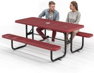 OUTTANS Metal Picnic Furniture for 