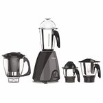 Vidiem Acrylonitrile Butadiene Styrene Vtron Mixer Grinder 633 A (Black) | Mixer Grinder 1000 Watt With 1 Juicer & 3 Leakproof Jars With Self-Lock |2 Years Warranty