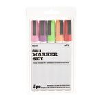 DARICE 30052392 Chalk Set Markers, Assorted Festival