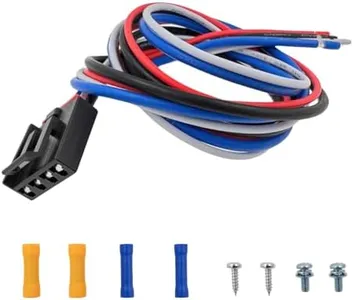 AUTO OCCASION 7894 Brake Control 4 Wire Pigtail Harness Kit fits Tekonsha 90195 90885 90160 Draw-Tite 20191 5520 Reese 83520