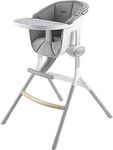 BÉABA Up and Down High Chair, Grey/