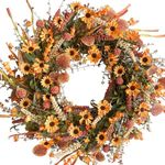 Bibelot Fall Front Door Wreath,22” 