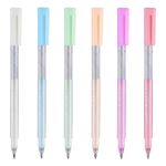 Bewudy 6pcs Quick Dry Glue Pen, Adhesive Crafting Fabric Pen Fine Point Roller Glue for Papercrafts, Handmade Crafting, DIY Card Making