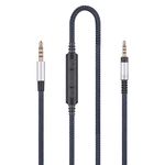 Replacement Audio Cable with in-Line Mic Remote Volume Control Compatible with Sennheiser Momentum, Momentum 2.0, HD1 Headphones, Audio Cord Compatible with Samsung Galaxy Huawei Android