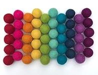 Rainbow Party - 100% Handmade Wool 