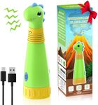 Dinosaur Rechargeable Flashlight for Kids, LED Flashlight with Dino Roar Sound, Kids Flashlight Torch Toy, Outdoor Kids Camping Gear Accessories, Birthday Gift Easter Basket Stuffers for Kid Boy Girl