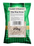 Harry Harvey 250g Gravy Mix, Fish Chip Shop Style Instant Powder for Thick Chippy Sauce for Beef, Chicken, Pork, Lamb and Turkey