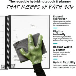 Rocketbook Fusion Reusable A5 Notebook – Grey