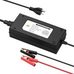 LIPULS 14.6V 10A Lithium Battery Charger, 12V Lithium Battery Charger, Built-in 4 Safety Protections, with LED Indicator, Support Fast Charging, 0V Charging Function to Repair Long-unused Battery