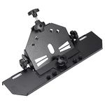 45 Degree Chamfering Attachment for Angle Grinder Holder - Angle Grinder Tile Chamfering Stand Tool, Adjustable Angle Grinder Bracket - Suitable for 115/125 Type Angle Grinders,Black