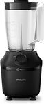 Philips Blender 3000 Series, ProBlend System, 1.9L Maximum Capacity, 1L Effective Capacity, 450W, 1 Speed Setting + Pulse, Plastic Jar, Black, (HR2041/01)