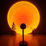 CORATED Sunset Lamp, Projector Sunset Light 180 Degree Rotation Projection LED Night Light for Photography(Sunset Red) Pack of 1