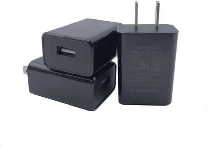 YOTFUEL Wall Charger Cube 5V2A USB Power Supply Charging Block Universal Wall Plug Brick Portable Travel Fast Charger Power Adapter for iPhone, Samsung Galaxy, LG (3PCS-Black)