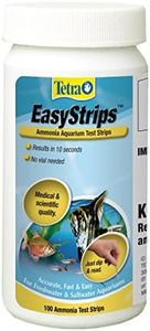 Tetra EasyStrips 100 Count, Ammonia Test Strips For aquariums, Water Testing, Model Number: 19541, Pack of 1