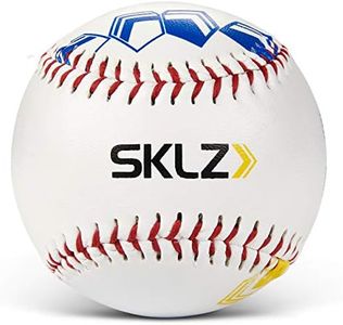 SKLZ Pitch Training Baseball with Finger Placement Markers, White, 1