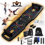 BodyBrandz fitness Push Up Board, Portable Exercise Equipment, Multi Workout Push-Up Board, Full Body Workout at Home