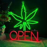 Cannabis Open Neon Sign 17x13''