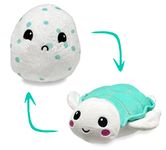 Hatchkinz | Reversible Sea Turtle to Egg Plushie 7”