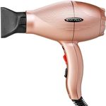 Sam Villa Lightweight & Quiet Ionic Professional Hair Dryer With Variable Speed & Temperature, Rose Gold