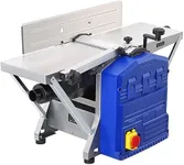 Power Benchtop Planer, TROPOW 1250W Powerful Benchtop Planer, Low Dust Work, Worktable Thickness Planer Low Noise Ideal for Hard and Soft Wood Planing