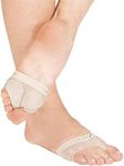 Pedimend Pointe Ballet Dance Shoe Toe | Absorbs Shocks & Prevents Calluses | Ball of Foot Cushion Pads | Perfect for Lyrical Jazz Ballet Modern Belly Dancing Dance Paws Pad Foot Thongs