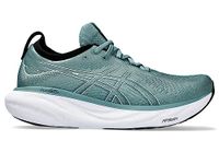 ASICS Mens Gel-Nimbus 25 - Foggy Teal/Pure Aqua Running Shoes, UK - 10