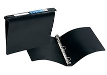 Avery Hanging Storage Binder with 1-Inch Gap Free Ring, Black (14801)