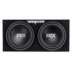 Mtx Audio Terminator Series Tne212D 1,200-Watt Dual 12-Inch Sub Enclosure Black