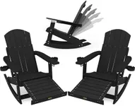 YEFU Outdoor Rocking Chairs Set of 
